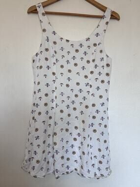 MINKPINK Mini Dress (M) Aztec-Open Back-Summer-Cruise-Mexico-Thunderbird-Beach